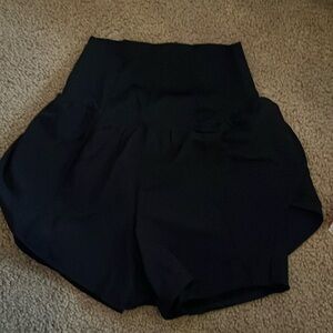 Black HALARA shorts. Size small